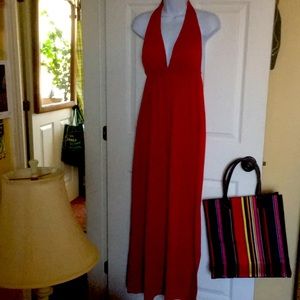 Musa Red Maxi Dress